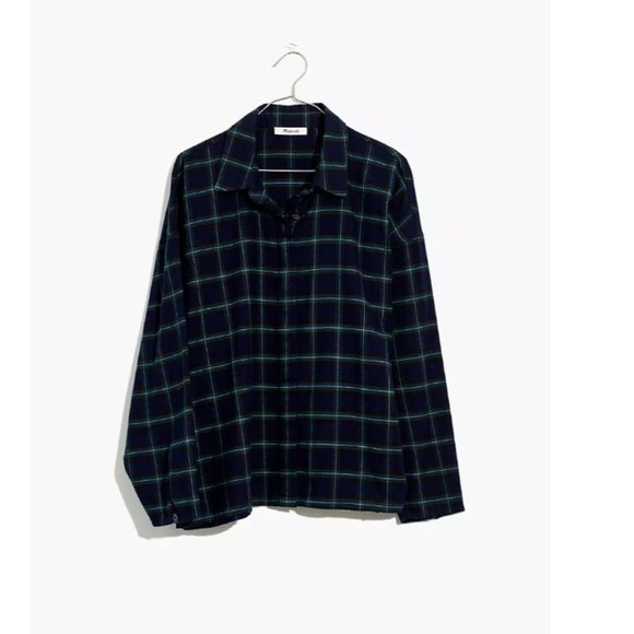 Madewell Bromley Plaid Flannel Shirt - Picture 2 of 5